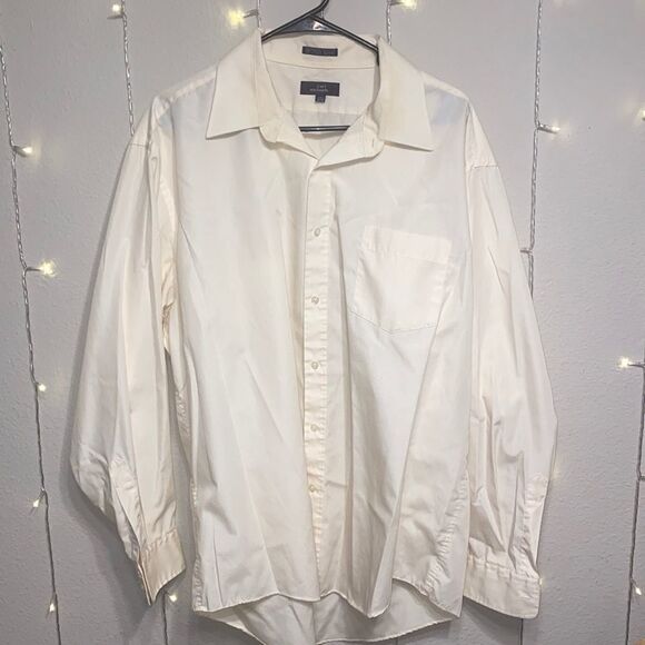 Carl Michaels Light Yellow Dress Shirt - Picture 1 of 2